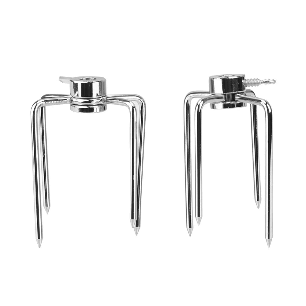 Norvo | BBQ Kjøttgafler GrillMaster Pro | 2-delt sett | Rustfritt stål | For rotisseri & kullgrill