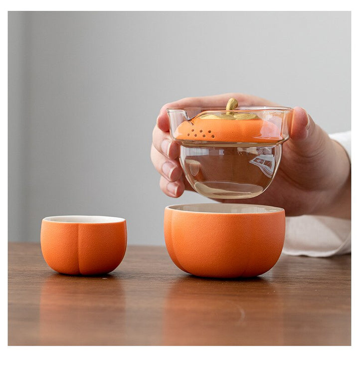 Skanto | Mini Pumpkin Keramikk tekoppsett