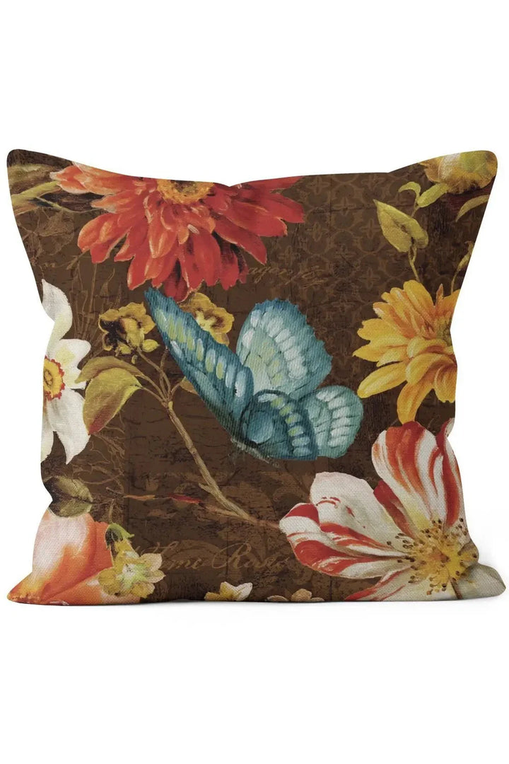 Rosa Blomst Dekor Putetrekk