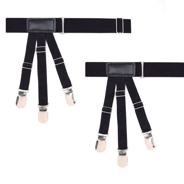 Skanto | Unisex Antiskli Elastisk Skjorteholder Stropp