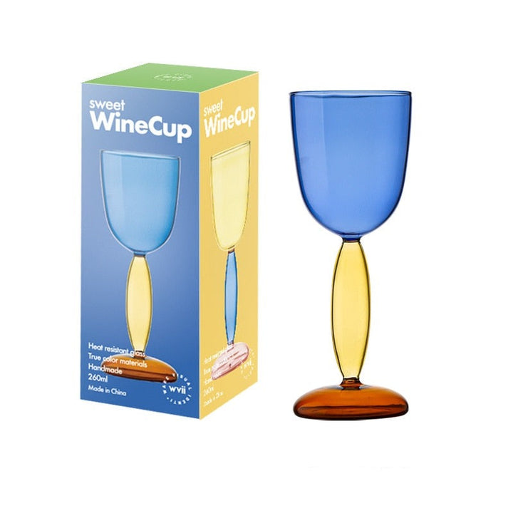 Skanto | Borosilicate 3-Farge Glass - Vin Glass
