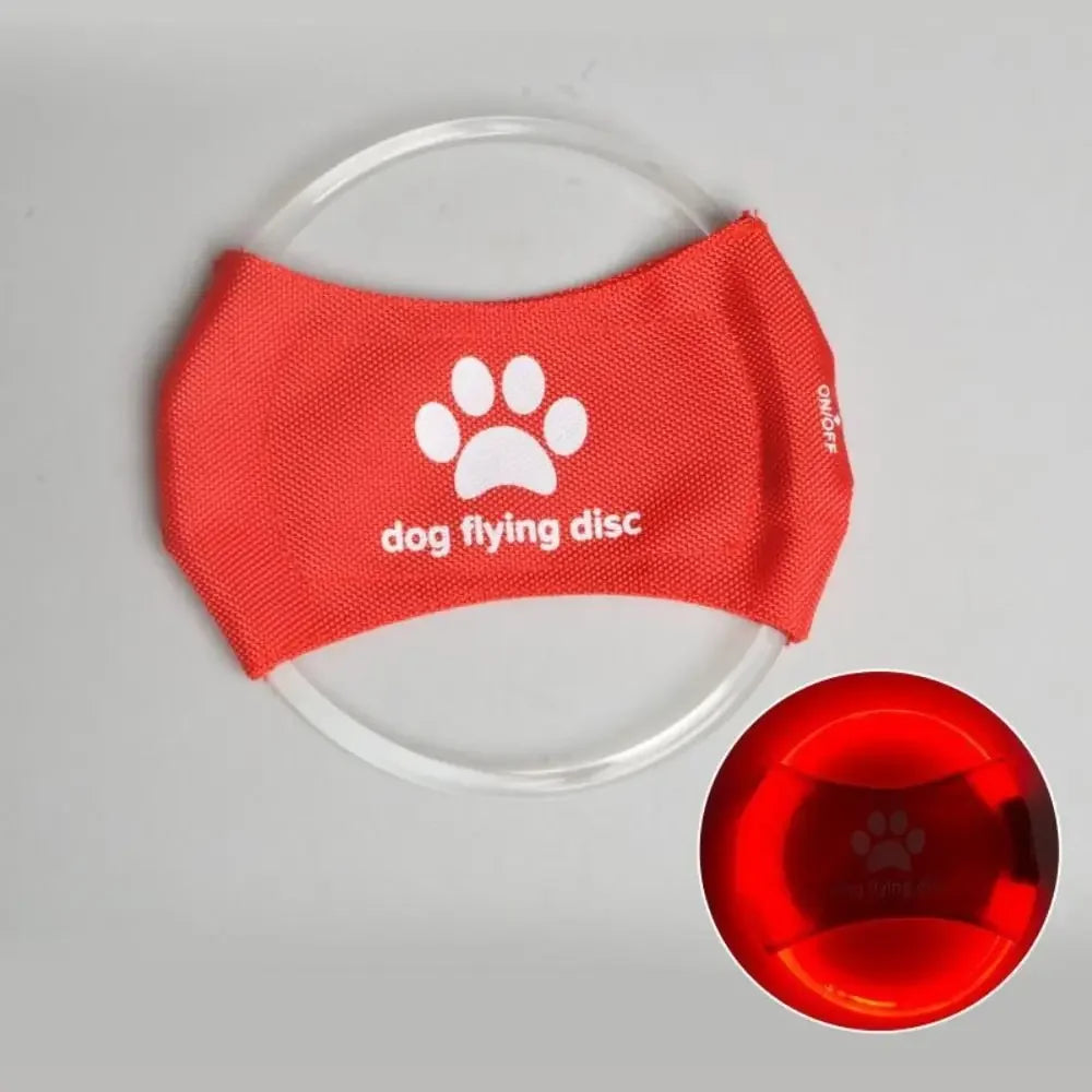 LED Frisbee for dogs oppladbar og vanntett Skanto