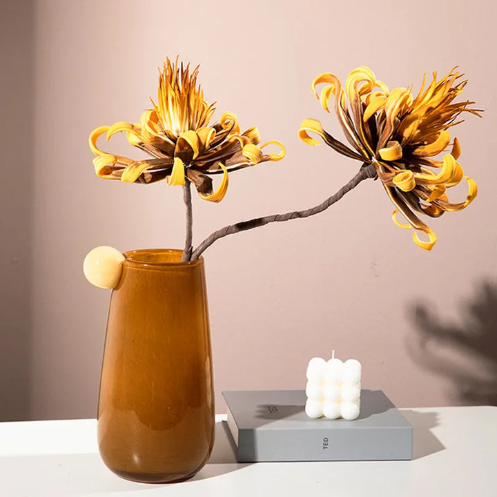 Globe Glass Chubby Vase | Skanto