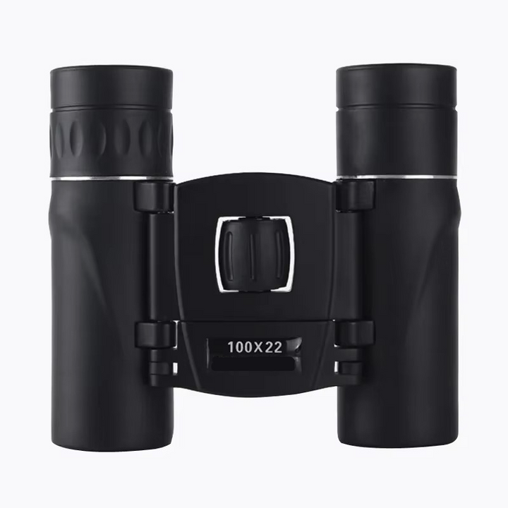Skanto | Kompakt 100x22 HD Kikkert med Langdistanse BAK4 FMC Optikk for Jakt, Sport, Camping og Reiser