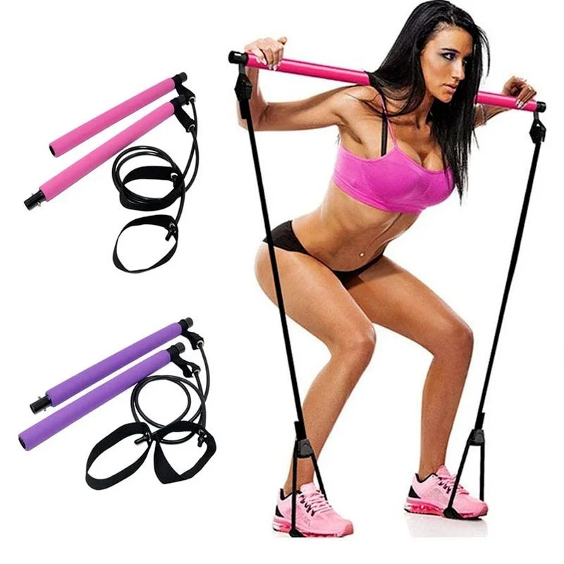 Skanto | Multifunksjonell Elastisk Pilatesstang