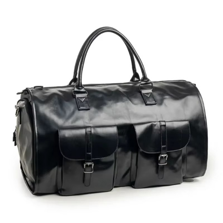 Skanto | Garment Duffel Weekend Bag – Sammenleggbar Håndbagasje Draktveske for Menn