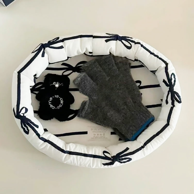 Ribbon Stripe Basket | Skanto