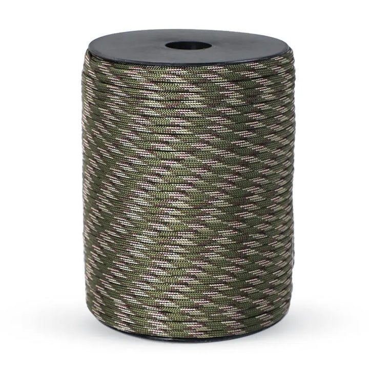 Skanto | 100m Survival Paracord – 9-Kjerne Militær 550 Paracord Tau for Utendørs & Håndverk