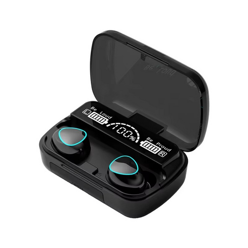 Skanto | TWS Bluetooth trådløse ørepropper med LED-skjerm, HiFi stereo lyd, vanntette spillhodetelefoner