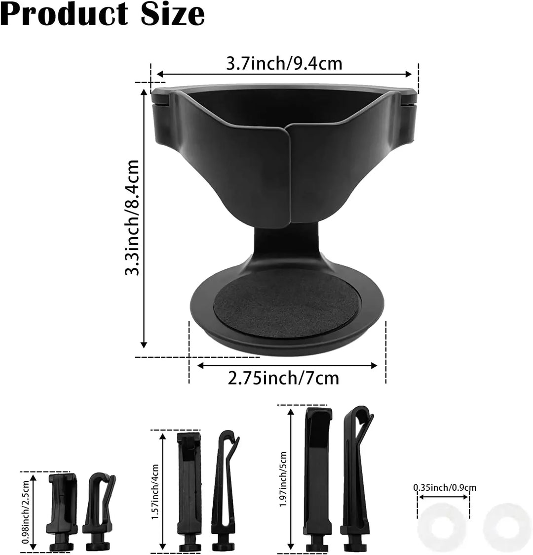 Skanto | Multifunksjonell bil luftventil kopp holder - 2 stk