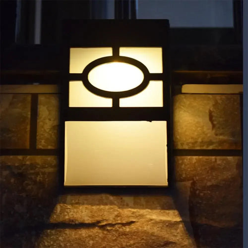 Skanto | Solvegglys med LED – Moderne utendørs belysning for hage og terrasse, vegglamper