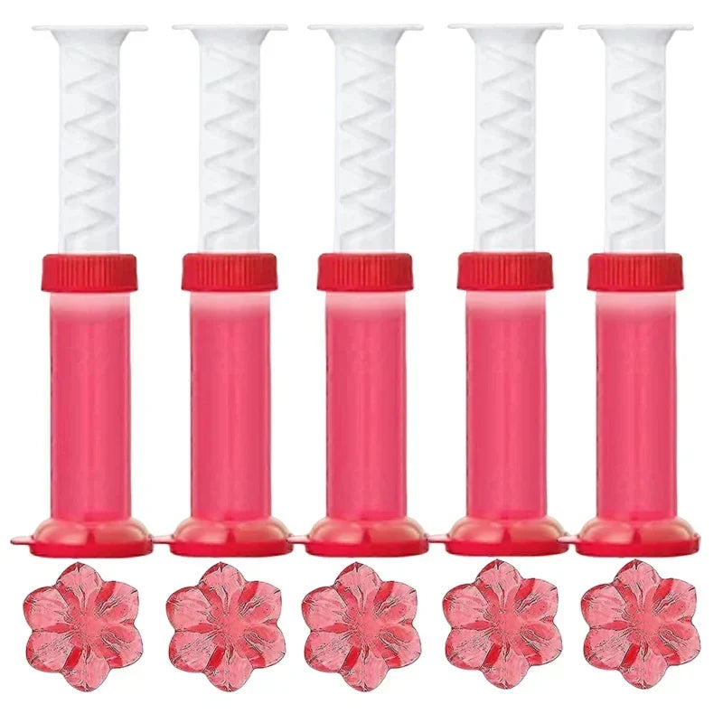 Norvo | BloomFresh WC-Gel Flowers | Duftgel for Toalett & Urinal | Rensende, Antibakteriell & Dekorativ | 12 Blomster per Stift