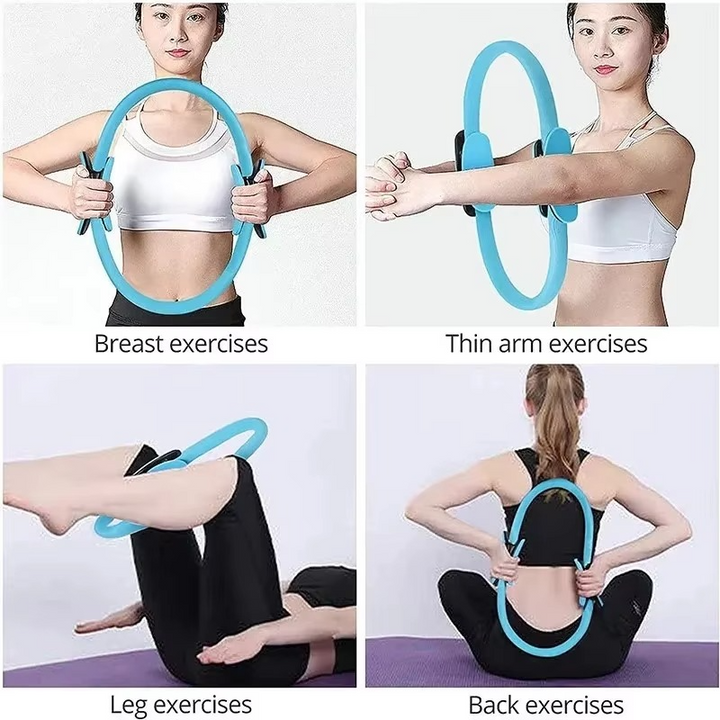 Skanto | Yoga Pilates Fitness Ring for Kjerne Styrke og Muskel Trening
