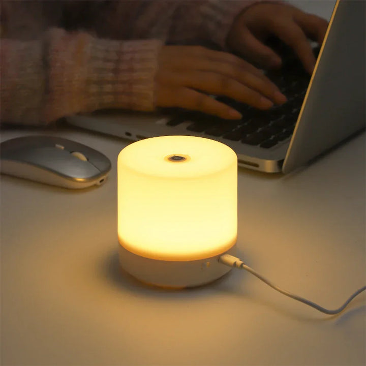 Skanto | Kreativ USB Nattbordlampe - Touch-Dimming LED Nattlys for Soverom & Studenthybel