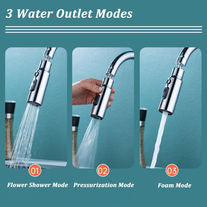 Skanto | 3-Modus Anti-Splash Kranadapter