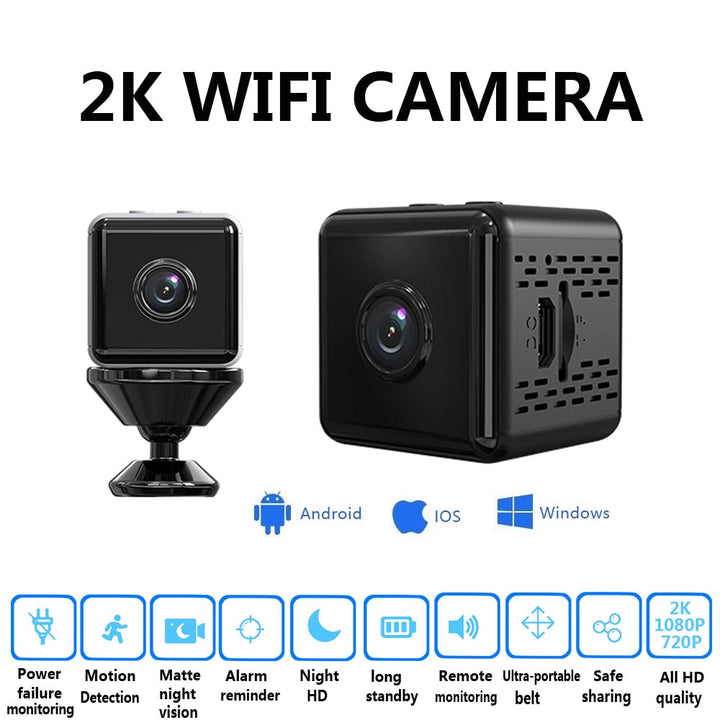 Skanto | Mini HD Bevegelsesdeteksjon Wifi Kamera