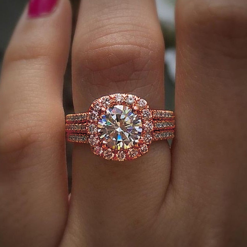 Skanto | Evig Funkel Romantisk Sofistikert Ring