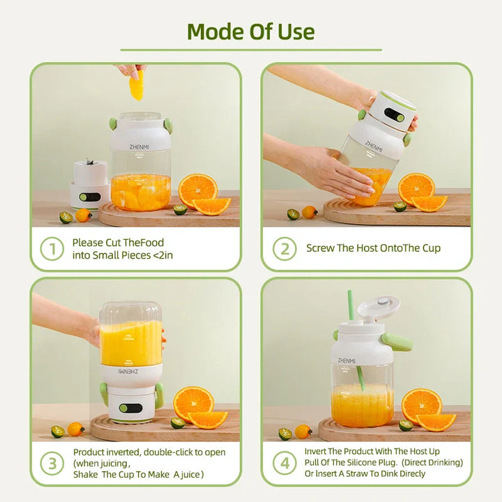 Skanto | Oppladbar Bærbar Juicer