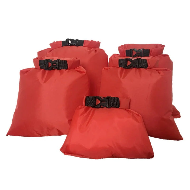 Skanto | Sealon Dry Bag Set | Vanntett og sandbestandig 5-delt sett for reise og utendørs eventyr