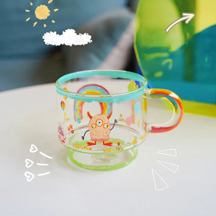Regnbuemonster Kaffe kopp