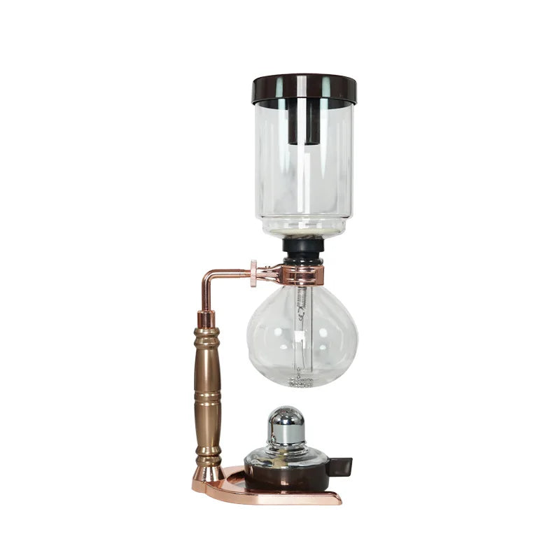 Skanto | Siphon Kaffebrygger Sett | 3/5 Kopper & Barista Tilbehør | Elegant Design