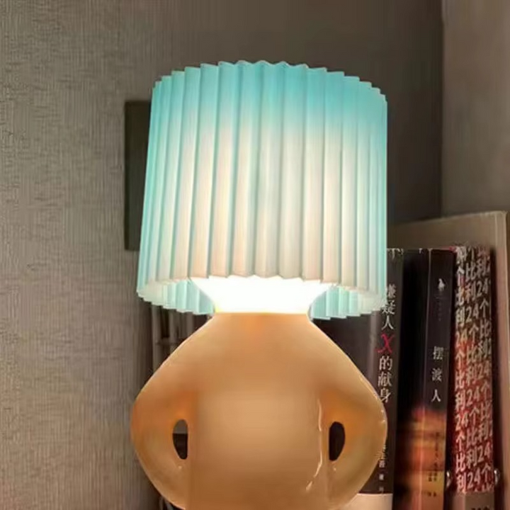 Skanto | Kreativ Bordbok Lys – LED Skrivebord Lampe med Unik Design
