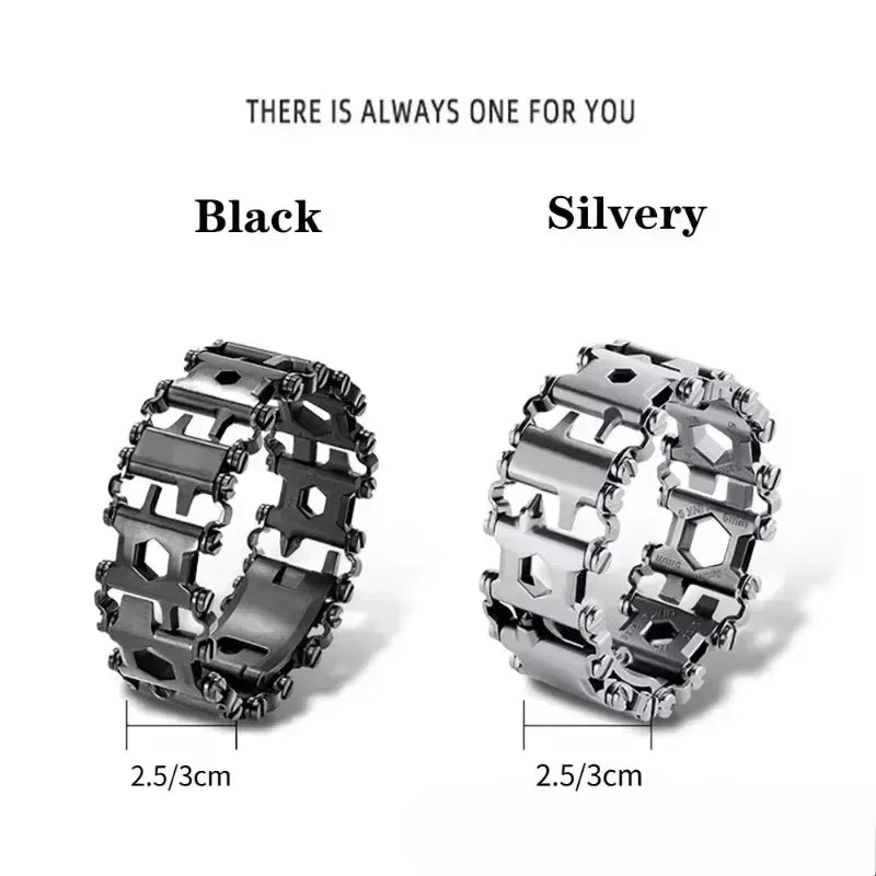 Skanto | Rustfritt Stål Multiverktøy Armbånd
