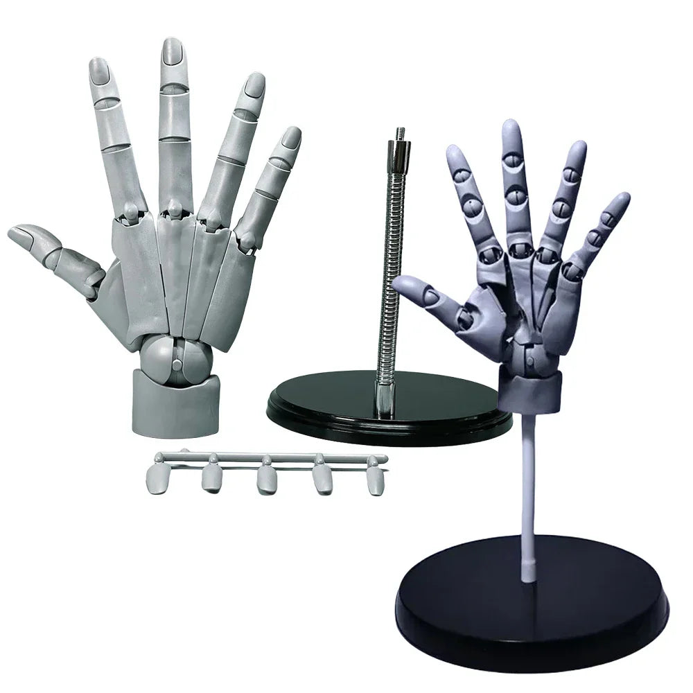 Multi-Pose Tegning Skulptur Kunst Hånd Modell | Skanto