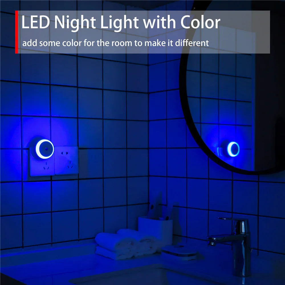 Skanto | NOXORA LED nattlys | Twilight sensor & automatisk dimming | Plug-in lys | Varm hvit