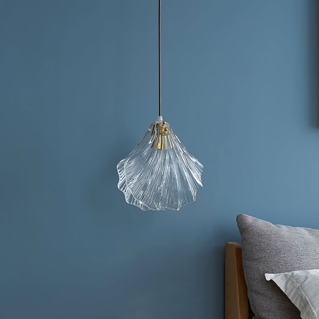 Skanto | Mini Shell Pendant Light – Glass Coastal Design