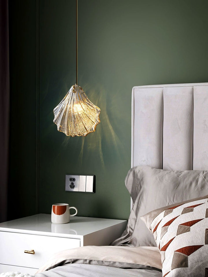 Skanto | Mini Shell Pendant Light – Glass Coastal Design