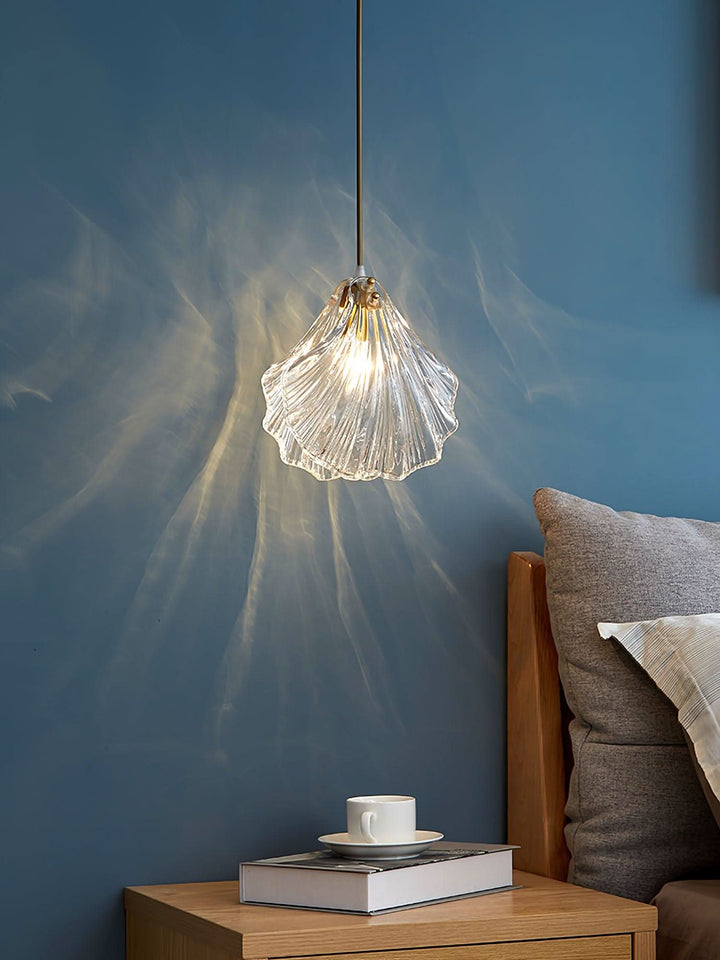 Skanto | Mini Shell Pendant Light – Glass Coastal Design