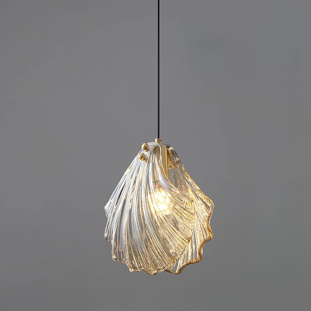 Skanto | Mini Shell Pendant Light – Glass Coastal Design