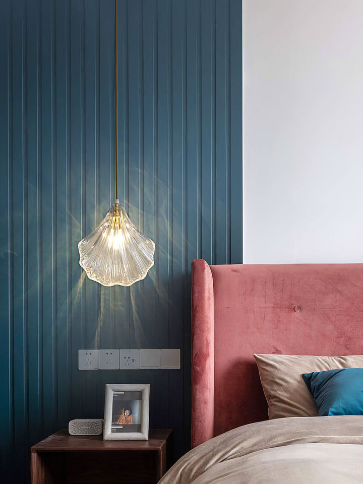 Skanto | Mini Shell Pendant Light – Glass Coastal Design