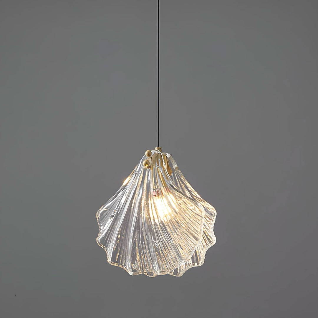 Skanto | Mini Shell Pendant Light – Glass Coastal Design