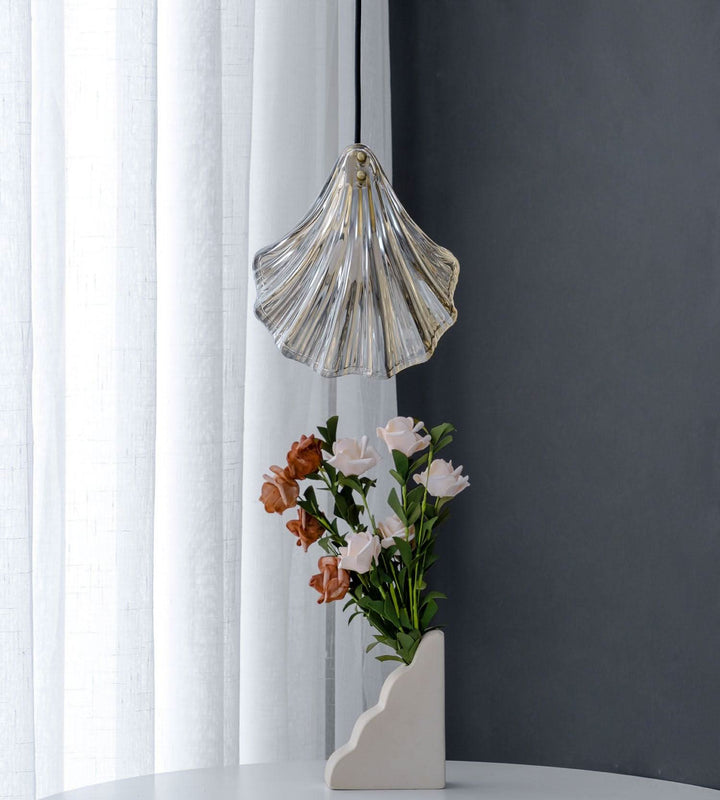 Skanto | Mini Shell Pendant Light – Glass Coastal Design