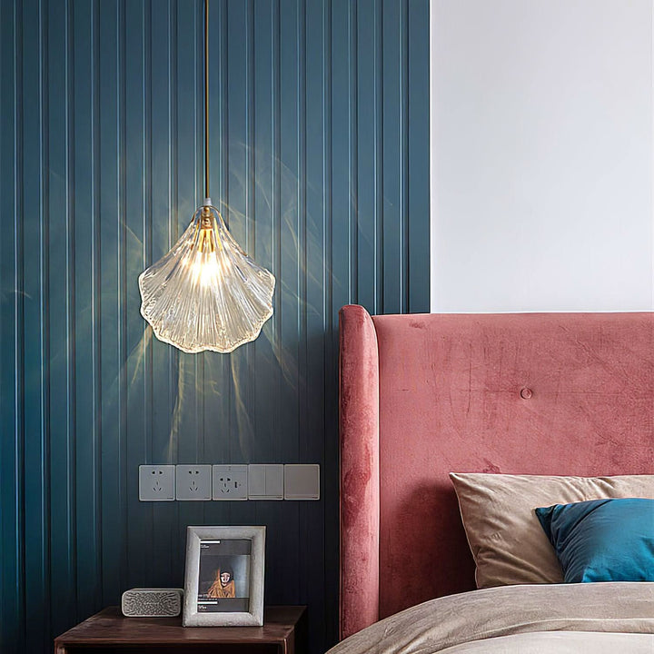 Skanto | Mini Shell Pendant Light – Glass Coastal Design