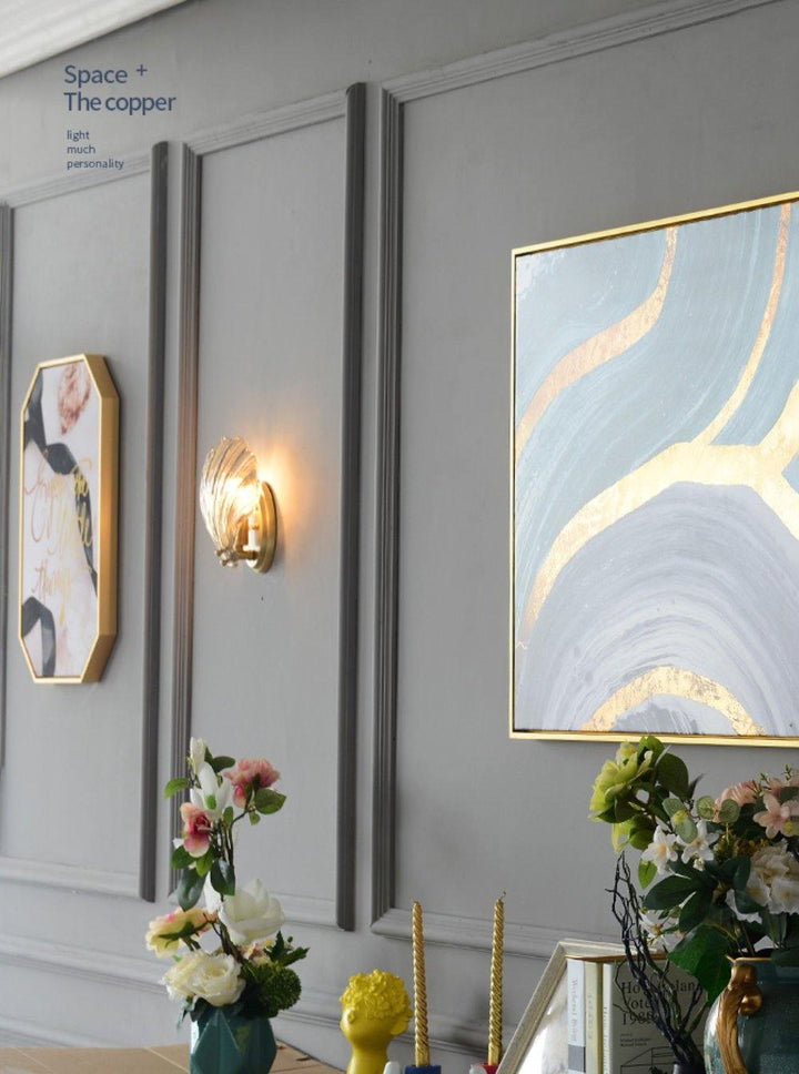 Shell vegglampe - Bring maritim eleganse inn i hjemmet | Skanto