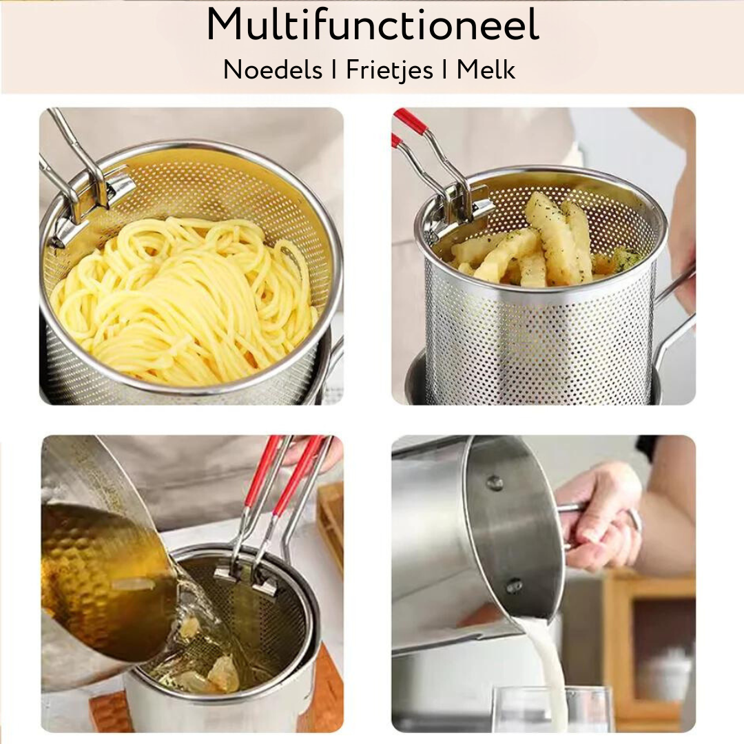 CrispMaster - Kompakt frityr for snacks Skanto