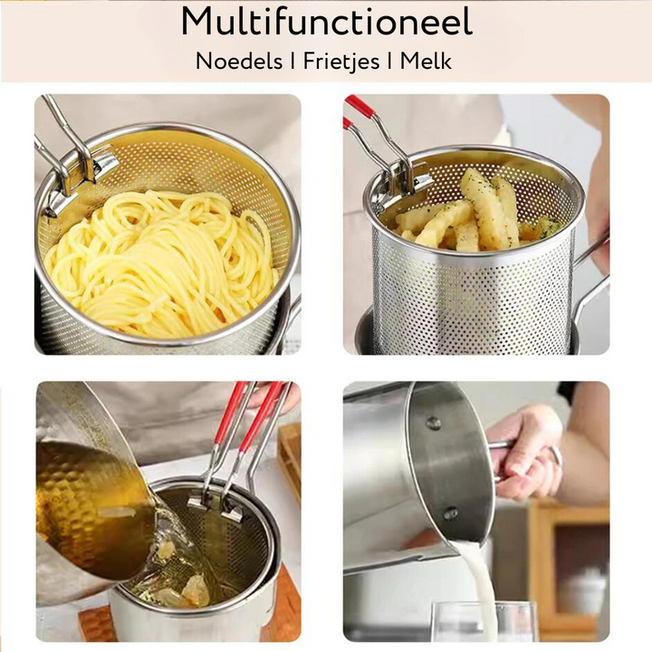 CrispMaster - Kompakt frityr for snacks Skanto
