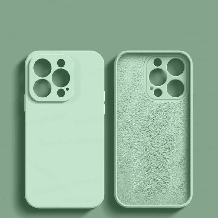Skanto | Slim-fit, støtsikker silikonetui for iPhone 14-17