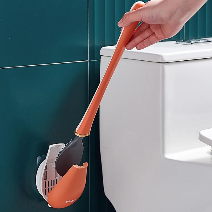 SumiClean - Slim silikon toalettbørste for badet ditt Skanto