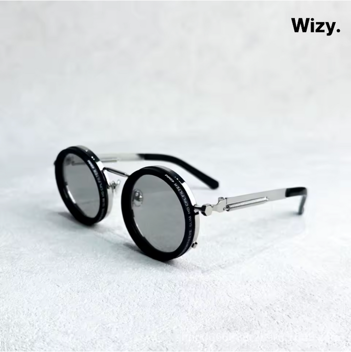 Skanto | ShadowSunglasses | Solbriller med svarte linser Stilig UV-beskyttelse Motemode