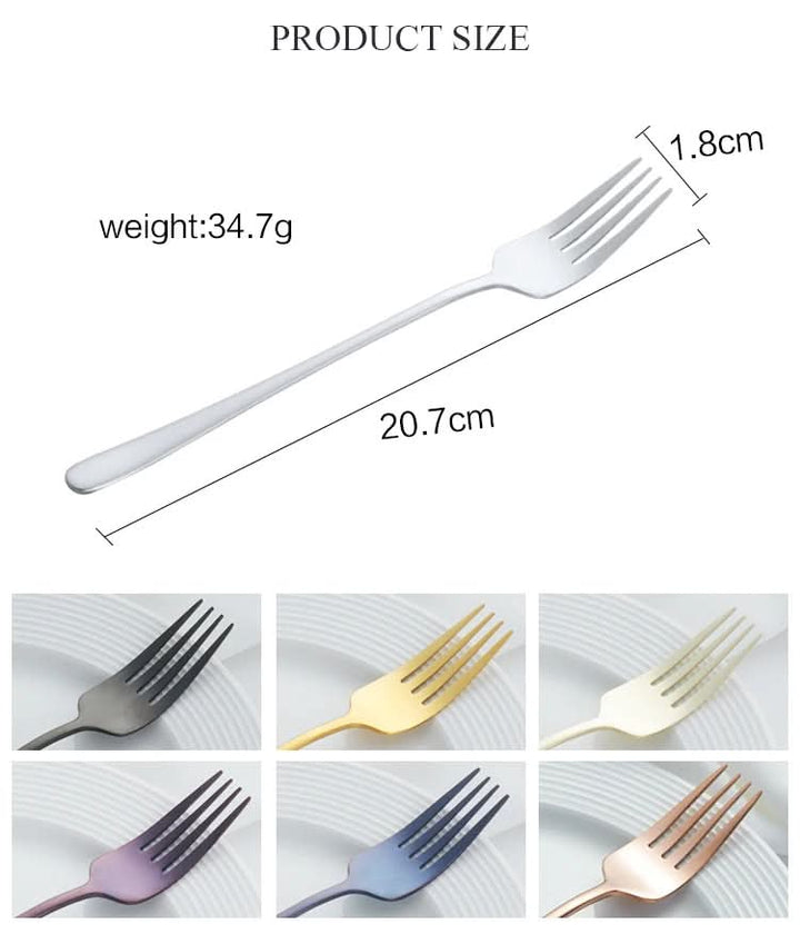 Skanto | Luksus bordgafle med slitesterk plating glans