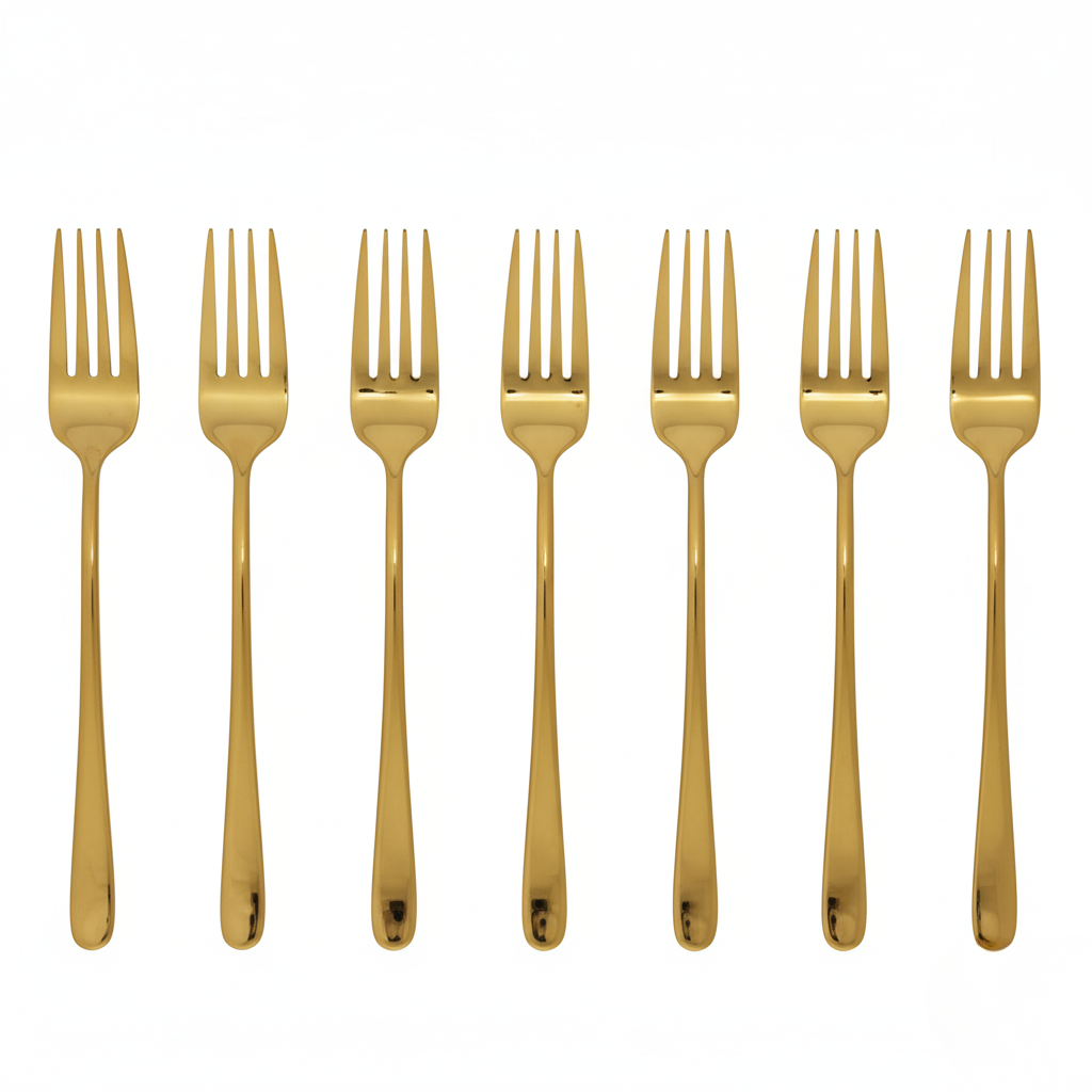 Skanto | Luksus bordgafle med slitesterk plating glans