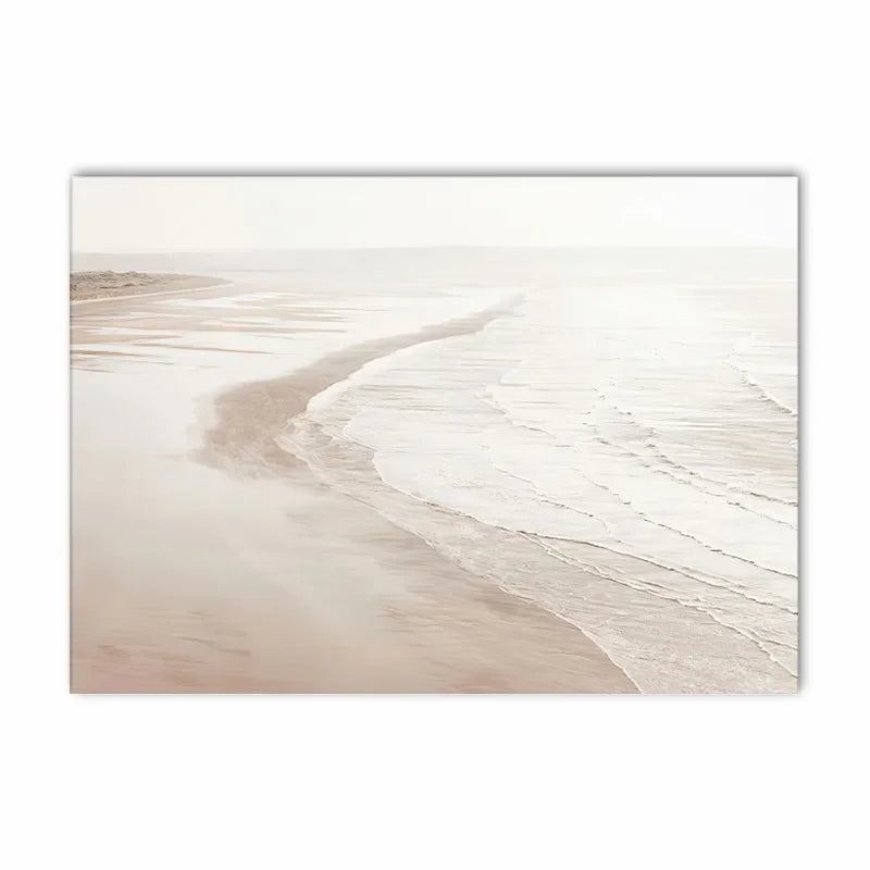 Enkel livsstil Naturlig Minimalistisk vegkunst Fine kunstlerlerduker Galleri veggbilder For moderne stue Skandinavisk interiør | Skanto