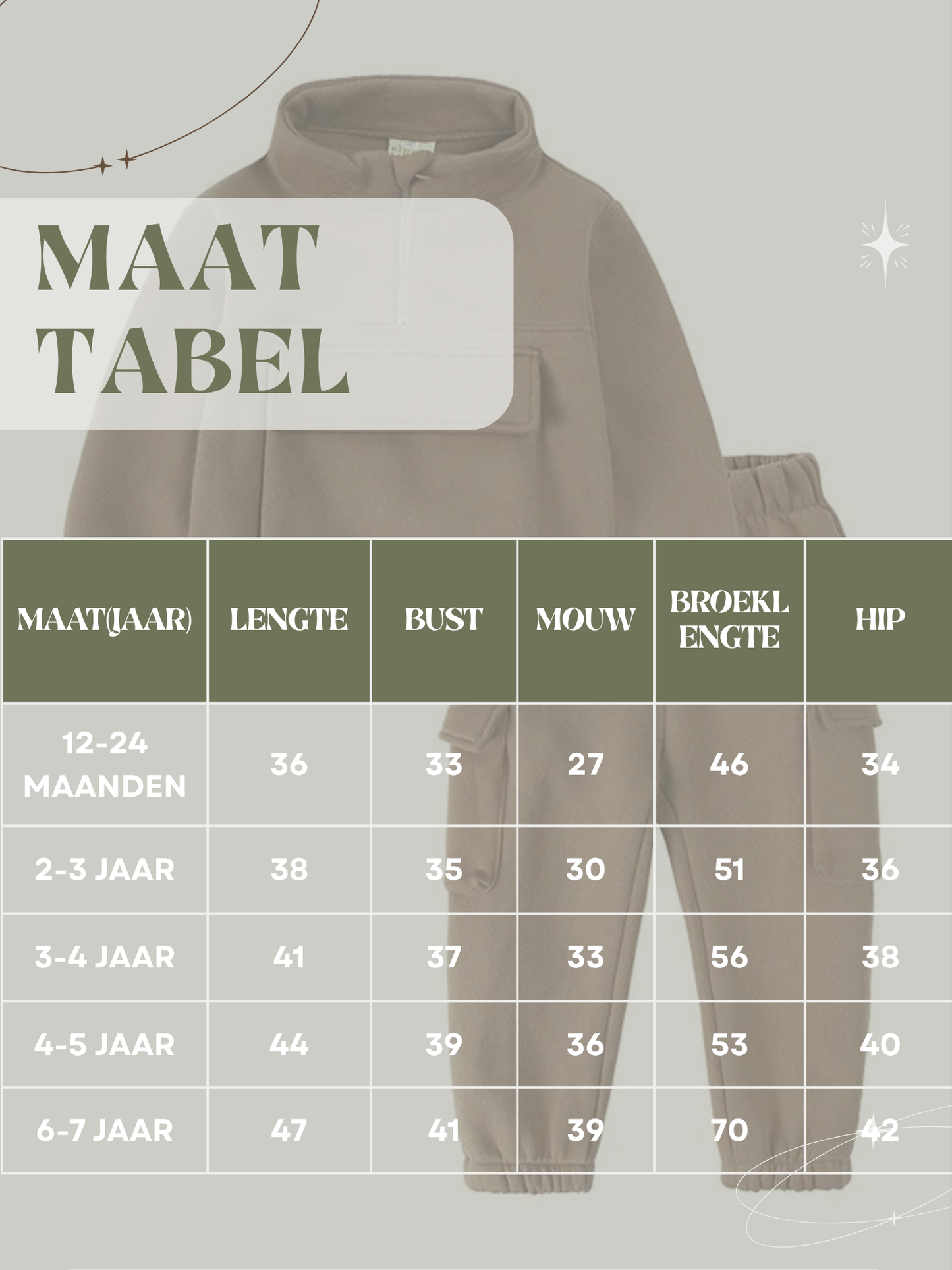 Norvo | Kattun Halv Zip Treningsdrakt | 2-delt, 12 måneder til 7 år – Stilfull og varm for ditt lille barn