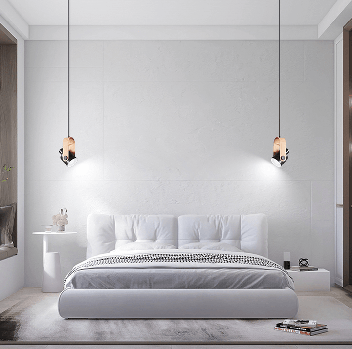 Skanto | Skandinavisk Pendellampe Treutseende Metall Minimalt Design