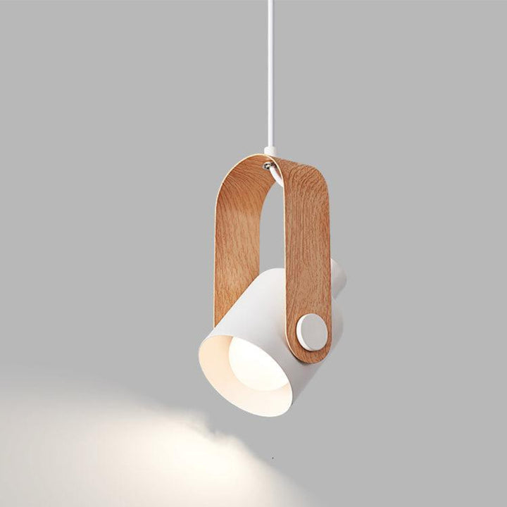 Skanto | Skandinavisk Pendellampe Treutseende Metall Minimalt Design