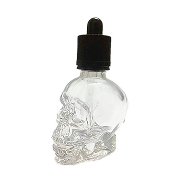 Skull Glass Dropper Bottle | Skanto